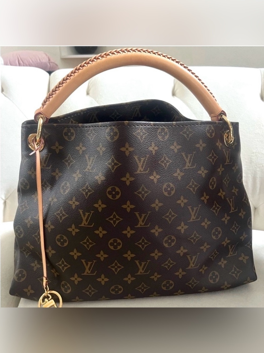 Louis Vuitton Monogram Artsy MM Hobo Bag